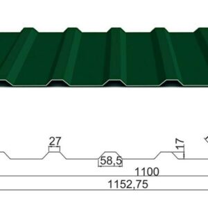 Профнастил ПК 20 0,35 мм Алмет RAL