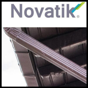 Труба водосток — Novatik Quadra 125/80/50 мм/4 м