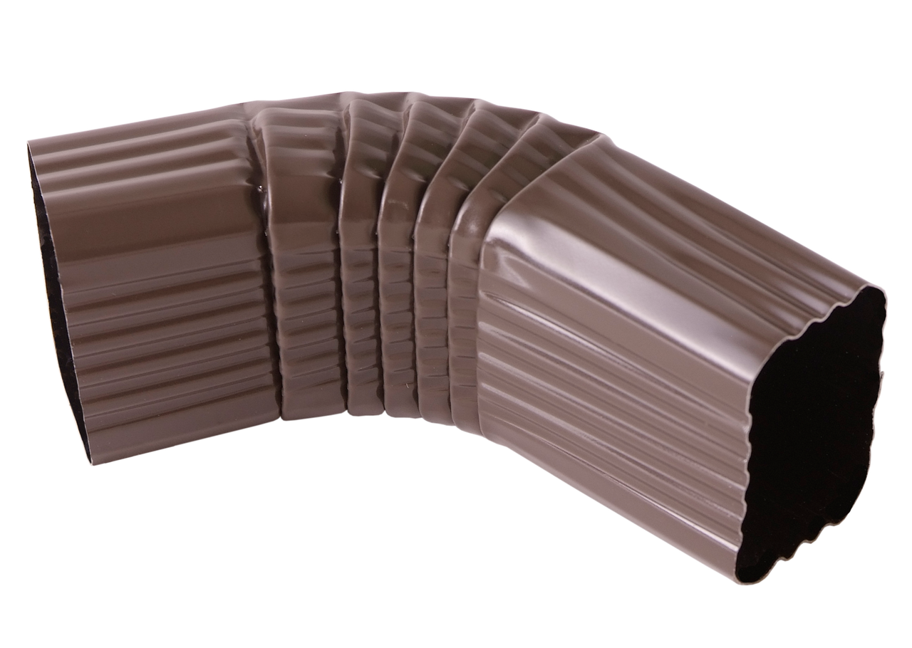 Коліно труби 87°- Novatik Quadra 80/50 мм