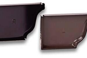 Заглушка жолоба — Novatik Quadra 150 мм