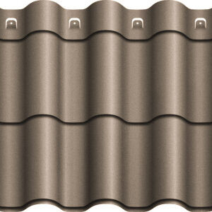 Металочерепиця Агат "Z-lock" Модульна 0,5 RAL 8019