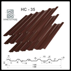 Профнактил НС-35 Укрметалтрейд 0,45 RAL
