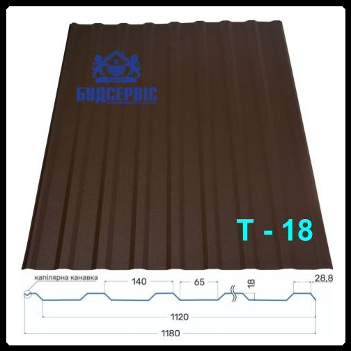 Профнастил Т-18 0,45 мм Arvedi МАТ RAL