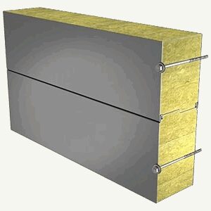 Сендвіч-панель стінова — nSPB W (Ruukki)