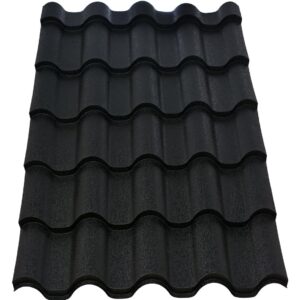 Металочерепиця Інтегра 0,45 мм RAL 9005 чорний