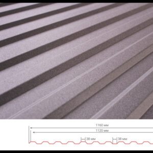 Профнастил Т-12 0,45 мм RAL 7024