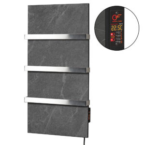Керамічна панель рушникосушка ERAFLYME ТW600 (3) Графіт