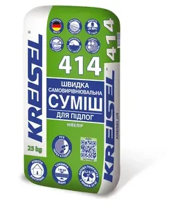 Швидка самовирівнювальна суміш для підлог (2-80 мм) — Kreisel 414