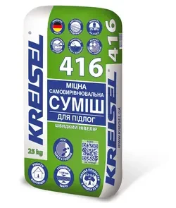 Міцна самовирівнювальна суміш для підлог (1-100 мм) Kreisel 416