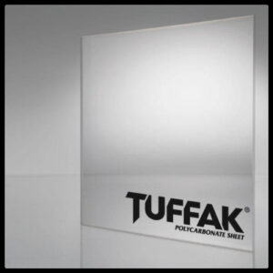 Поликарбонат ® TUFFAK монолітний прозорий 10 мм (Ліс 3.05 м / 2.05 м)