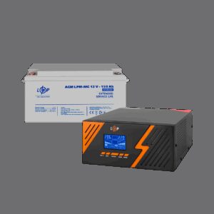 Комплект резервного живлення LP (LogicPower) ДБЖ + мультигелева батарея (UPS B1500 + АКБ MG 1800Wh)