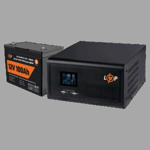 Комплект резервного живлення LP (LogicPower) ДБЖ + літієва (LiFePO4) батарея (UPS 1500VA + АКБ LiFePO4 1280W)