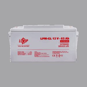 Акумулятор гелевий LPM-GL 12V - 65 Ah