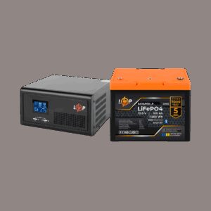 Комплект резервного живлення LP(LogicPower) ДБЖ + літієва (LiFePO4) батарея (UPS В1500 + АКБ LiFePO4 1280W)