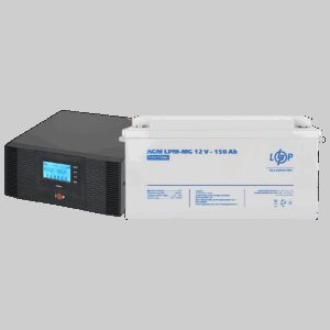 Комплект резервного живлення LP (LogicPower) ДБЖ + мультигелева батарея (UPS B1500 + АКБ MG 1800W)