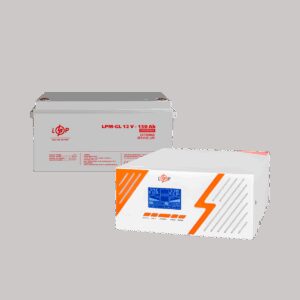 Комплект резервного живлення ДБЖ + гелева батарея (UPS B1500 + АКБ GL 1800Wh)