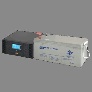 Комплект резервного живлення LP (LogicPower) ДБЖ + мультигелева батарея (UPS B1500 + АКБ MG 2400W)