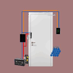 Комплект СКУД із сенсорною панеллю та електроригельним замком GV-503