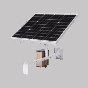 Сонячна панель для відеоспостереження з акумулятором GreenVision GV-001-80W-30Ah