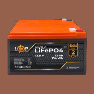Акумулятор LP LiFePO4 12V (12,8V) - 12 Ah (154Wh)