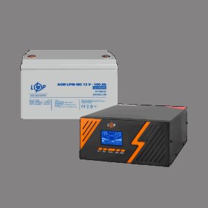 Комплект резервного живлення LP (LogicPower) ДБЖ + мультигелева батарея (UPS B1500 + АКБ MG 1200Wh)