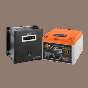 Комплект резервного живлення LP (LogicPower) ДБЖ + літієва (LiFePO4) батарея (UPS W500+ АКБ LiFePO4 410W)