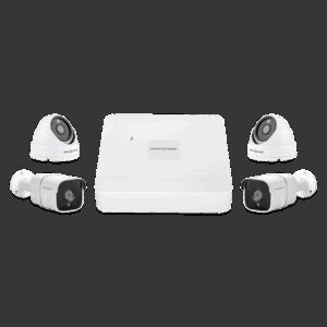Комплект відеоспостереження на 4 камери GV-K-W66/4 5MP