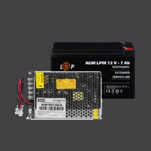 Блок безперебійного живлення з АКБ GV-007-UPS-A-1203-8A-7Ah