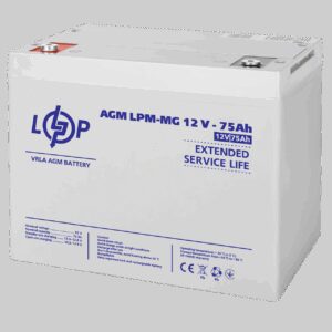Акумулятор мультигелевий LPM-MG 12V - 75 Ah