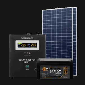 Комплект СЕС 1kW АКБ 1.2kWh (літій)100 Ah Преміум