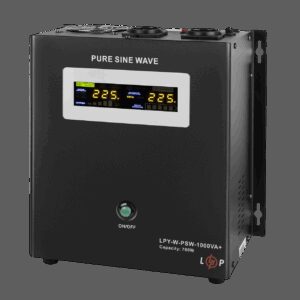 ДБЖ LogicPower з правильною синусоїдою 12 V LPY-W-PSW-1000VA+ (700 Вт) 10A/20A