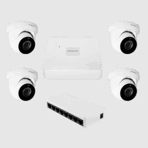 Комплект відеоспостереження на 4 камери GV-IP-K-W95/4 5MP