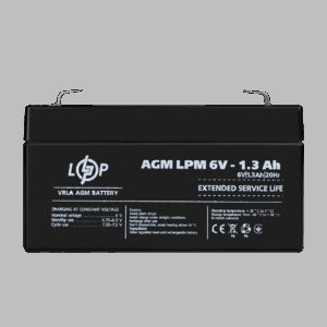 Акумулятор AGM LPM 6V - 1.3 Ah