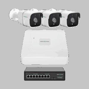 Комплект відеоспостереження на 3 камери GV-IP-K-W86/03 5MP