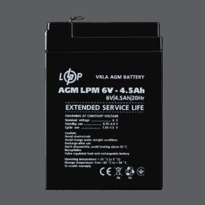 Акумулятор AGM LPM 6V - 4.5 Ah
