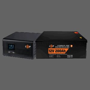 Комплект резервного живлення LP (LogicPower) ДБЖ + літієва (LiFePO4) батарея (UPS 1500VA + АКБ LiFePO4 2560W)