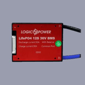BMS плата LiFePO4 36V 12S Dis 50A Ch 30A