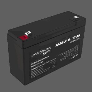 Акумулятор AGM LP 6V - 12 Ah Silver