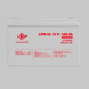Акумулятор гелевий LPM-GL 12V - 100 Ah