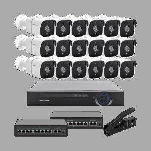 Комплект відеоспостереження на 18 камер GV-IP-K-W90/18 5MP