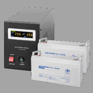 Комплект резервного живлення LP (LogicPower) ДБЖ + мультигелева батарея (UPS B1500 + АКБ MG 2880Wh)