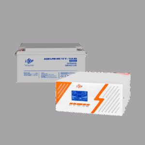 Комплект резервного живлення LP (LogicPower) ДБЖ + мультигелева батарея (UPS B1500 + АКБ MG 1800Wh)