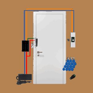 Комплект СКУД WIFI з електроригельним замком GV-504