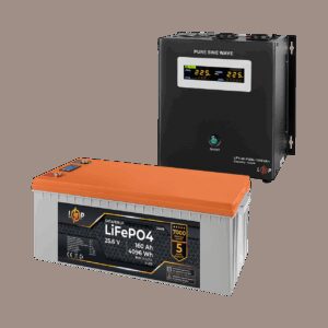 Комплект резервного живлення LogicPower W1500 + літієва (LiFePO4) батарея 4096Wh