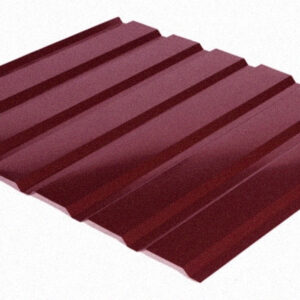 Профнастил С-18 RAL 3005 (бордовий) МАТ 0.45 фасад