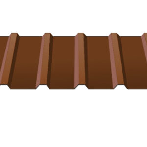 Профнастил С-18 RAL 8017 (коричневий) PE 0.45 покрівлі