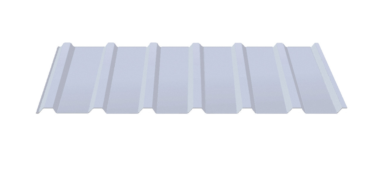 Профнастил С-18 RAL 9006 (сріблястий) PE 0.45 покрівлі