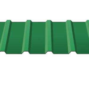 Профнактил покрівельний С-18 (колір 6005 — зелений, глянець) метал Китай