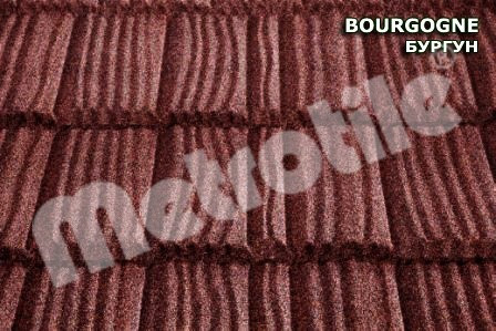 Композитна черепиця Metrotile WOOD (вуд) Bourgogne Бельгія