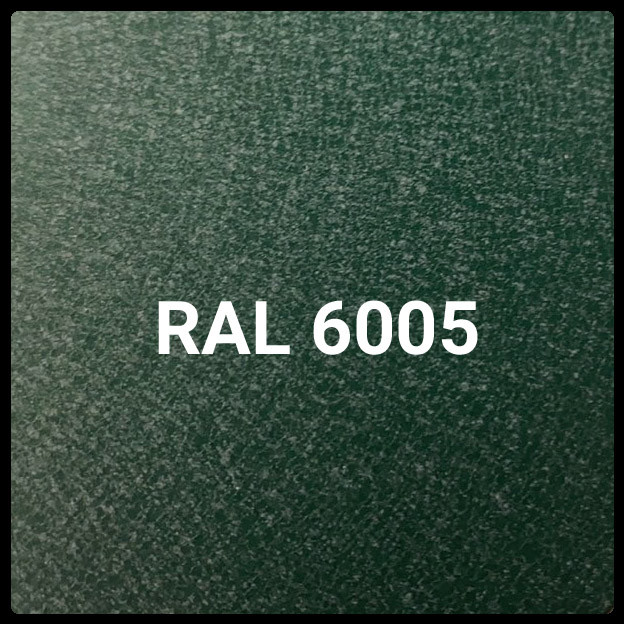 Гладкий лист POLYSTEEL — 0,45 мм / 1250 мм / PEMA / RAL 6005 темно-зелений